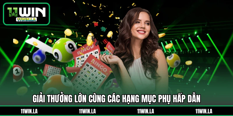 Giải thưởng lớn cùng các hạng mục phụ hấp dẫn