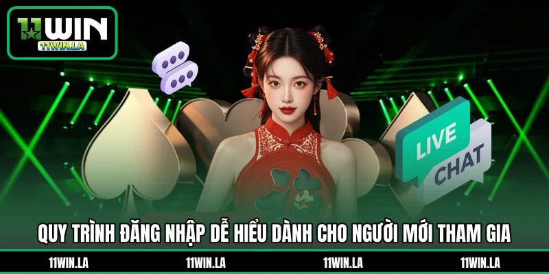Quy trình đăng nhập dễ hiểu dành cho người mới tham gia