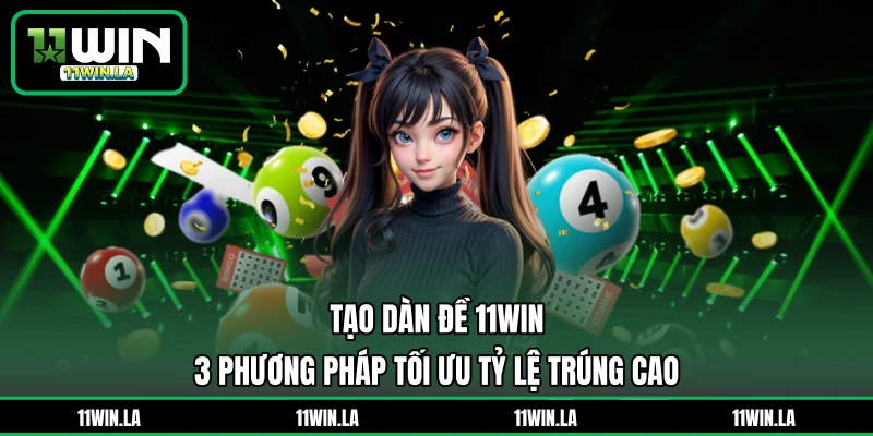 Tạo Dàn Đề 11WIN - 3 Phương Pháp Tối Ưu Tỷ Lệ Trúng Cao